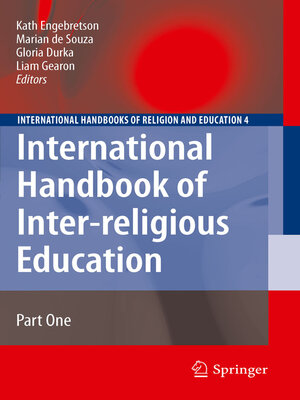 cover image of International Handbook of Inter-religious Education